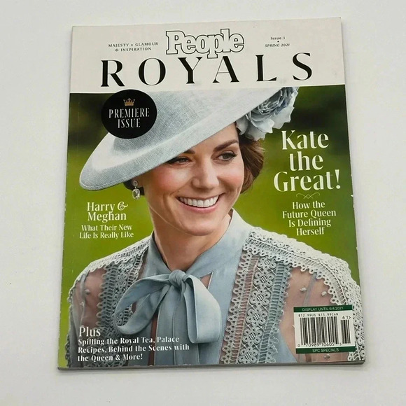 People Magazine ROYALS Premiere Issue 1 Kate the Great! NEW Spring 2021 - Picture 1 of 3